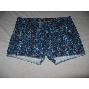 Womens Levis Multi Color Aztec Funky Design Denim Shorts Size See Description